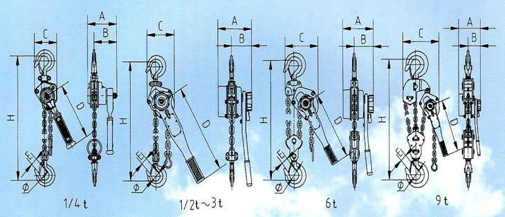 HSH型0.25-9t CK類結構圖 HSH型0.25-9t CK類結構圖