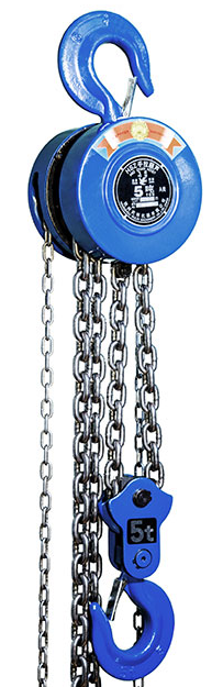 飛鴿牌手拉葫蘆的起重鏈條在更換時要注意型號