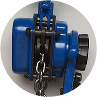 0.75噸飛鴿手扳葫蘆側視圖